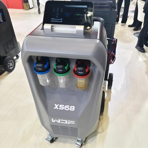 万得福x568冷媒回收加注清洗机汽车空调全自动制冷剂回收机数据库